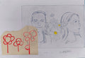 "Growing up with my Sister" Original Etching