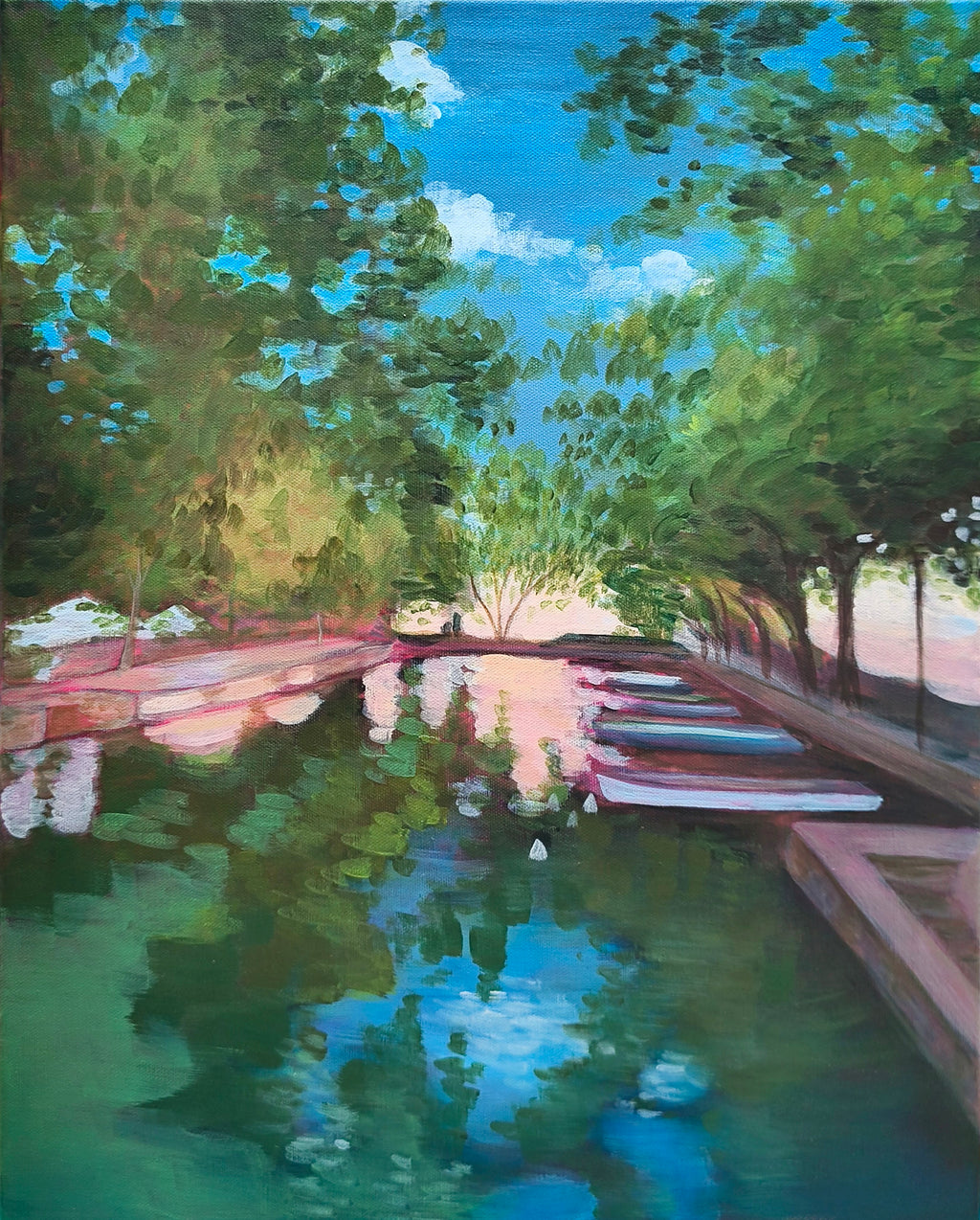 Original Lake Painting